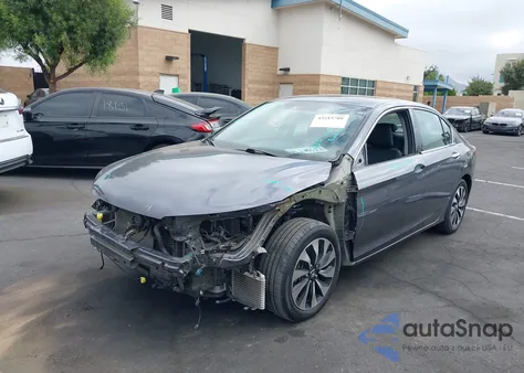 2015 Honda Accord Hybrid Ex-L from USA, damaged, VIN 1HGCR6F5XFA010645